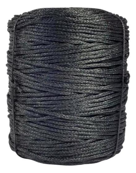 Imagem de Rolo Corda Nº 3 Preto 2kg Apx 250 Mts ( Monofil ) P/ Rede de Pesca