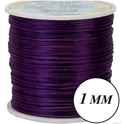 Imagem de Rolo de 100 Metros cordão fio de cetim r de rato linha pulseira macrame colar cordonê 1mm