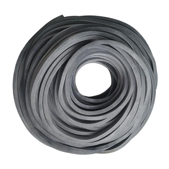 Imagem de Rolo de 5 Metros Perfil Esponjoso Borracha 20x10mm Vedação Porta Londribor