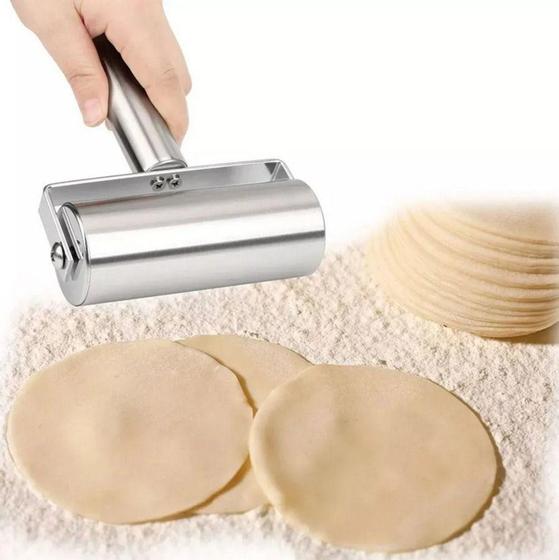 Rolo De Abrir Pizza Inox - Elite - Rolo de Massa - Magazine Luiza