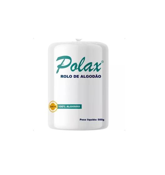 Imagem de Rolo de algodão 500g - polax 100% algodão