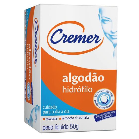 Imagem de Rolo de algodão cremer 50g