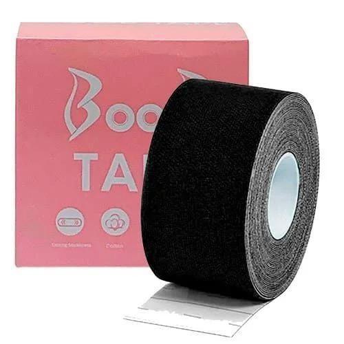 Imagem de Rolo De Sutiã Adesivo Fita Levanta Seios Boob Tape Preto