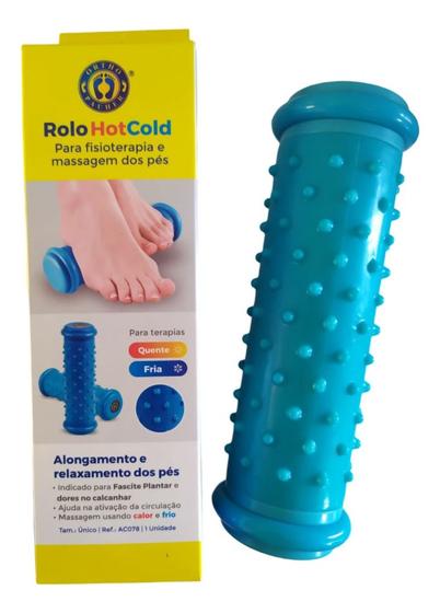 Imagem de Rolo Hotcold P/ Fisioterapia E Massagem Nos Pés Ortho Pauher