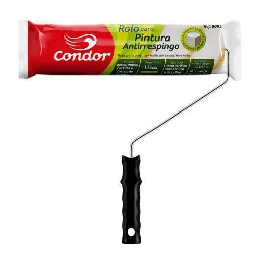 Imagem de Rolo Lã Condor Sintético 8095 23cm com Suporte