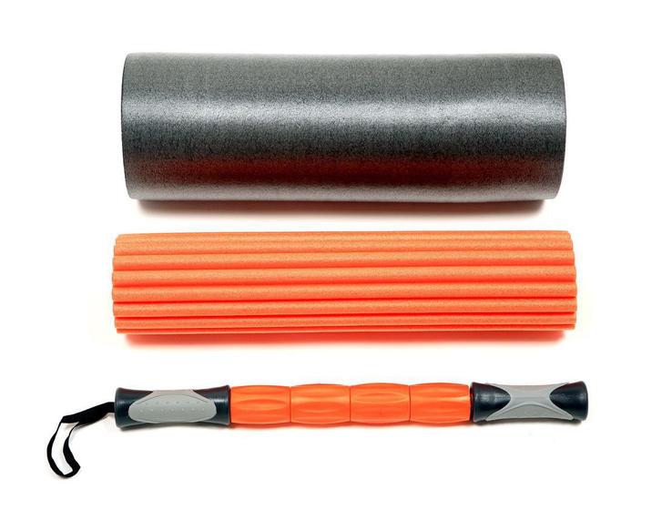 Rolo de Liberação Miofascial Yang Fit Foam Roller em EVA - 90x15cm