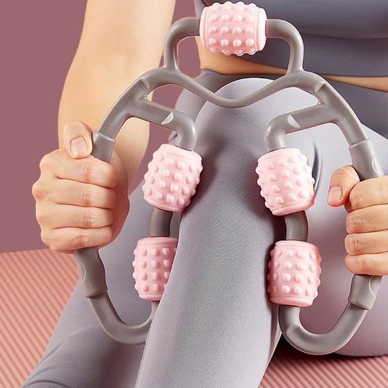 Imagem de Rolo Massageador Corporal Manual Flexivel 