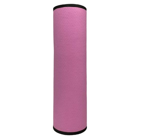 Imagem de Rolo Massagem 45cm Foam Roller Liberação Miofascial Soltura Yoga DF1065 Rosa Dafoca