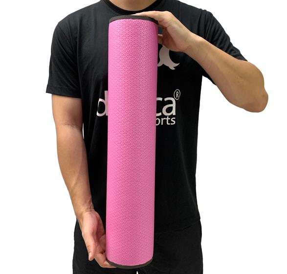 Imagem de Rolo Massagem Liberação Miofascial 60cm DF1066 Rosa Dafoca Sports