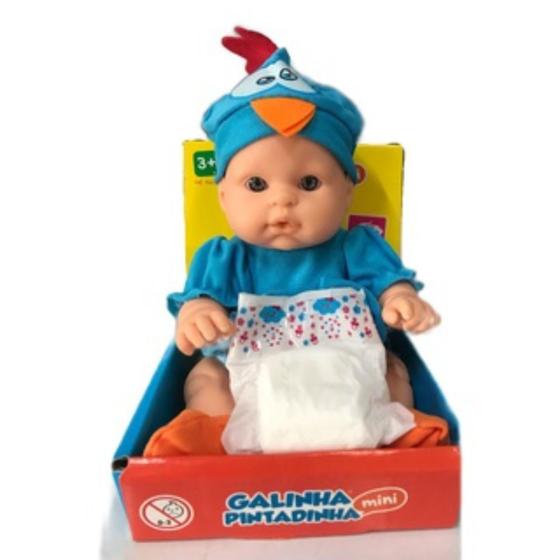 Roma boneca da galinha pintadinha mini baby Menor preço em Roma boneca da galinha pintadinha mini baby