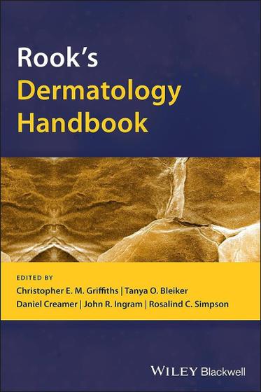 Imagem de ROOKS DERMATOLOGY HANDBOOK, Autor: CHRISTOPHER E. M. GRIFFITHS, TANYA O. BLEIKER, DANIEL CREAMER, JOHN R. INGRAM, ROSALIND SIMPSON