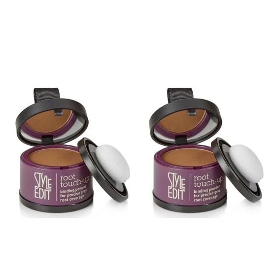 Imagem de Root Touch Up Powder Style Edit - Pacote com 2 Unidades para Cabelo Castanho Médio