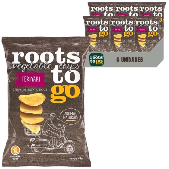 Imagem de Roots To Go Batata-Doce Teriyaki 45G (6 Pacotes)