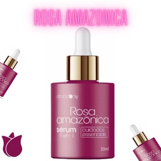 Imagem de Rosa Amazônica Sérum 11 em 1  - Amazony