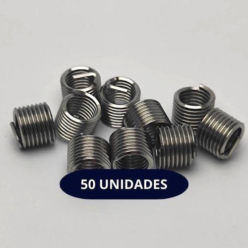 Imagem de Rosca Postiça Helicoil M10 X 1,5 X 1,5d 50 Unidades