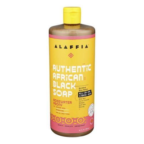 Imagem de Rose Water Peony Autêntico Sabão Negro Africano 32 Oz por Alaffia