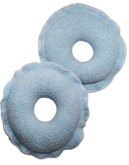 Imagem de Rosquinha de amamentação - proteção para os seios - tecido absorvente (o par)