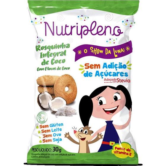 Imagem de Rosquinha Sem Açúcar Coco Show Da Luna Nutripleno 30g