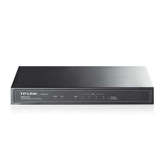 Imagem de Roteador  Broadband VPN TP-LINK TL-R600VPN 4 Portas Gigabit