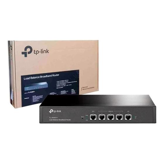 Roteador Cabeado Tp Link Dual Wan Tl R480t+ Load Balance - TP-Link ...