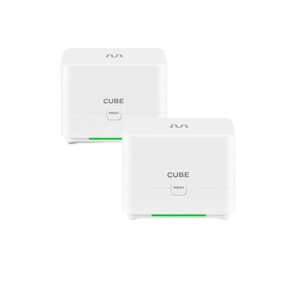 Imagem de Roteador Cube Mesh AC1200 Fast + Giga - RE168 (2-PACK)