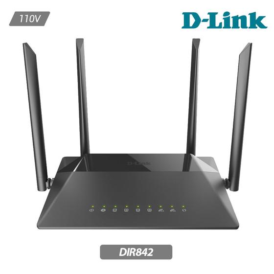 Imagem de Roteador Dlink Wifi Ac1200 Tr069 Ethernet Gigabit Dir842