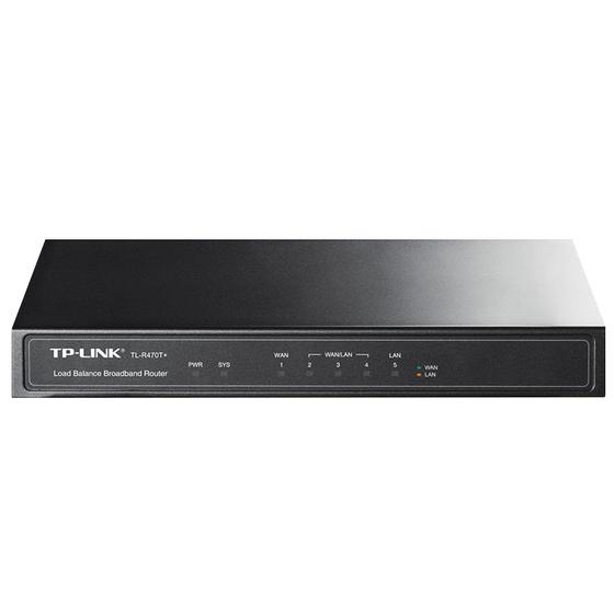 Roteador Load Balance TP-Link TL-R470T + - até 4 portas wan redundante Menor preço em Roteador Load Balance TP-Link TL-R470T + - até 4 portas wan redundante