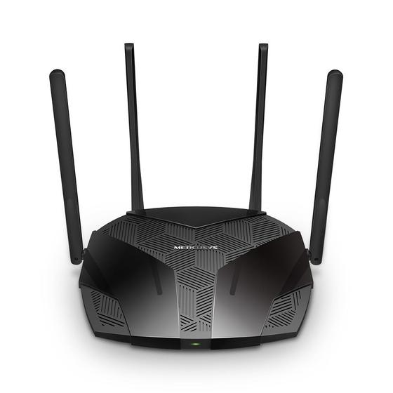 Roteador Mercusys MR70X Wi-Fi 6 AX1800 Dual Band Gigabit 4 Antenas Fixas Menor preço em Roteador Mercusys MR70X Wi-Fi 6 AX1800 Dual Band Gigabit 4 Antenas Fixas