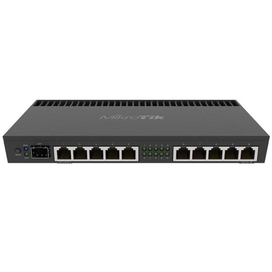 Roteador Mikrotik - 10 Portas Gigabit - 1 Porta SFP+ - RouterOS - RB4011IGS+RM Menor preço em Roteador Mikrotik - 10 Portas Gigabit - 1 Porta SFP+ - RouterOS - RB4011IGS+RM