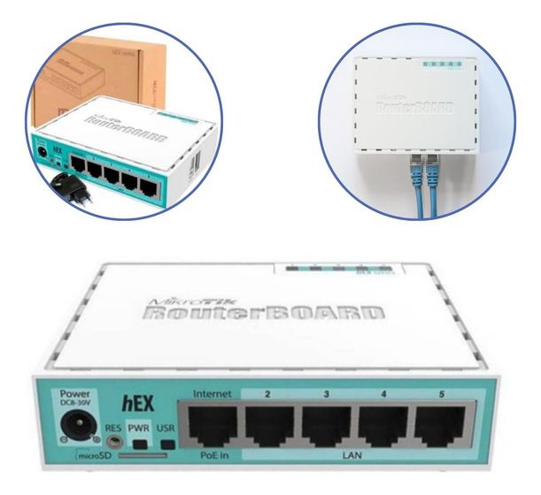 Imagem de Roteador Mikrotik - Routerboard Rb 750gr3 Hex 880mhz 256mb