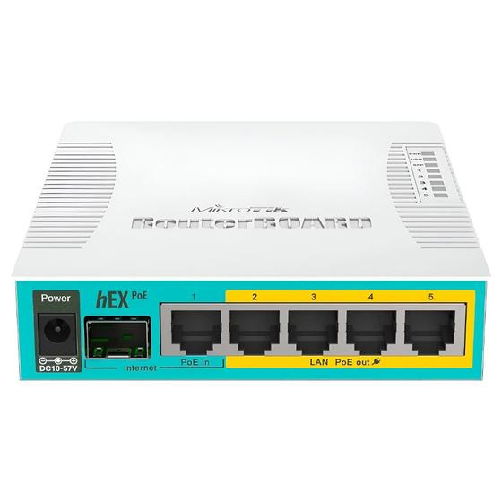 Imagem de Roteador RB960PGS Hex Poe 800MHZ/12 L4