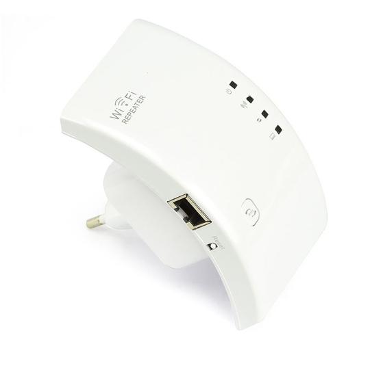 Roteador Repetidor de Sinal WiFi Wireless-N Curvado Bivolt Menor preço em Roteador Repetidor de Sinal WiFi Wireless-N Curvado Bivolt