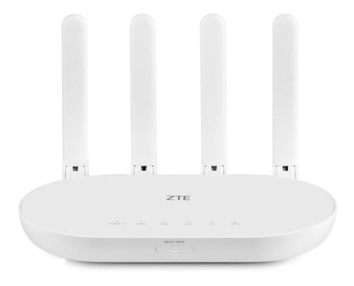 Imagem de Roteador Repetidor Wifi ZTE Space Series Ac1200 Gigabit 2.4 GHz 5 GHz 100v/240v Internet até 500 MB