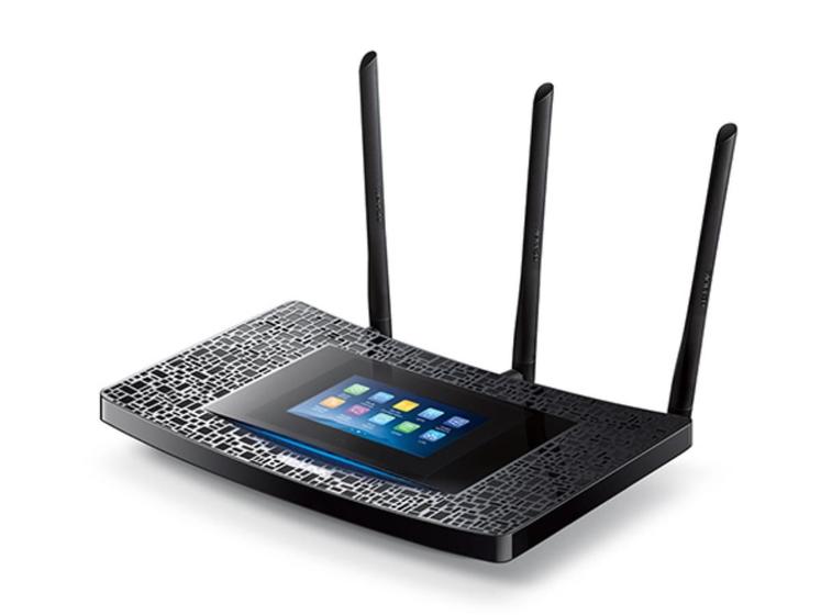 Imagem de Roteador touch tp-link p5 ac1900 dual band gigabit wifi
