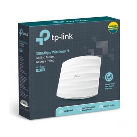 Imagem de Roteador Tp Link Aparelho Eap115 2.4Ghz Ceiling Teto 300