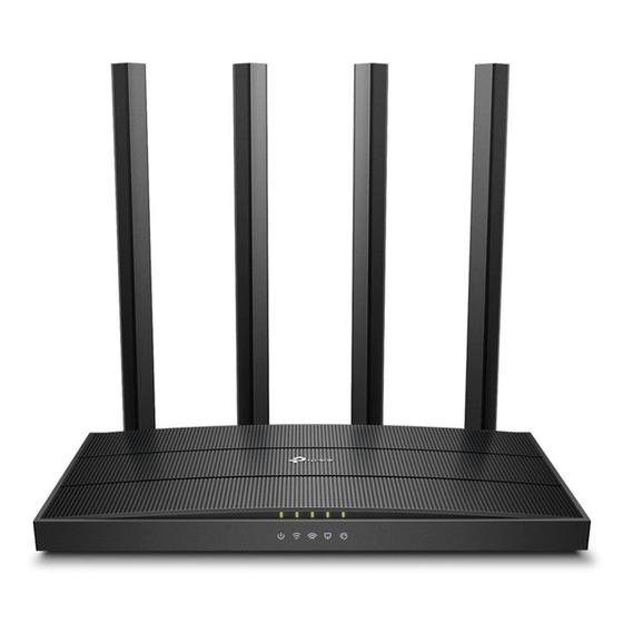 Imagem de Roteador TP-Link Archer C6 AC1300 Wireless Dual Band, 4x Antenas, Portas 4x Gigabit (1x WAN, 4x LAN)