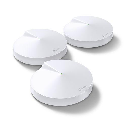 Imagem de Roteador TP-Link Deco M5 Wireless Gigabit AC1300 Sistema Mesh Pack 3 0150502928