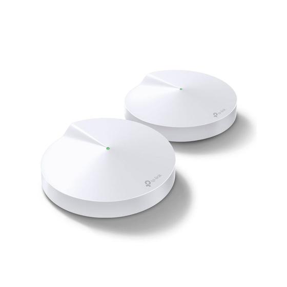 Imagem de Roteador Tp-link Deco Mesh M5, Dual Band Ac1300, 2,4 Ghz, Wan/lan Gigabit, 4 Antenas Internas, 2 Peças, Branco - Deco M5(2-pack)