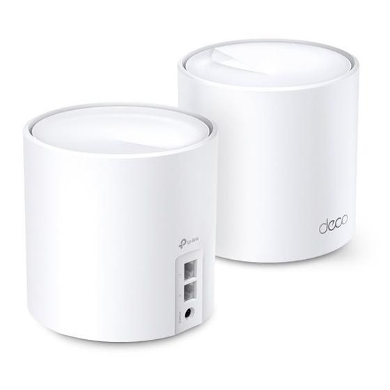 Imagem de Roteador TP-Link Deco X20 Wi-Fi 6 AX1800 Gigabit Wireless Dual Band 2,4/5Ghz C/ 2 Archer