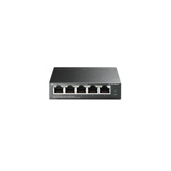 Imagem de Roteador TP-Link TL-SG1005LP 5 Portas Gigabit c/ 4 Portas PoE.