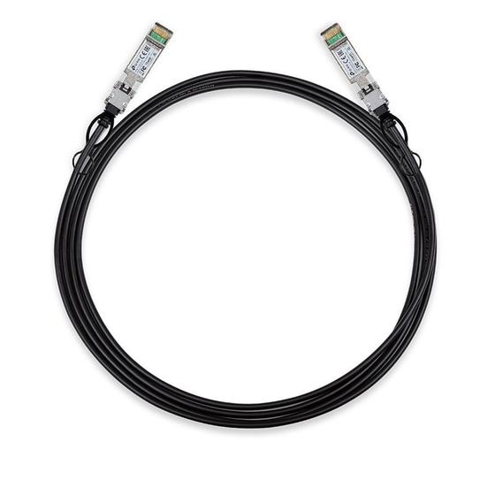 Imagem de Roteador TP-Link TL-SM5220 10G SFP Fibra Áudio M + Cabo Conexão Direta 3M