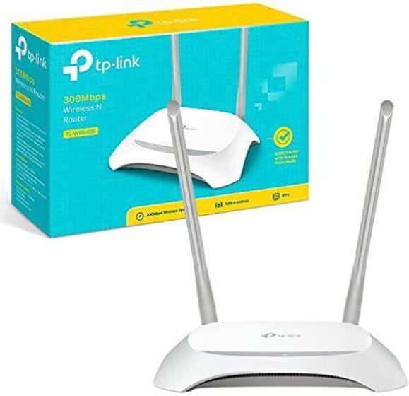 Imagem de Roteador Tp-link Tl-wr840n 2 Antena 300mbps Wireles