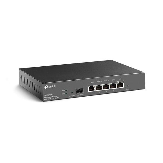 Imagem de Roteador TP-Link VPN Gigabit Multi-WAN SafeStream TL-ER7206