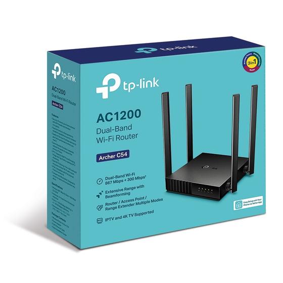 Imagem de Roteador tplink archer c54 wireless ac1200