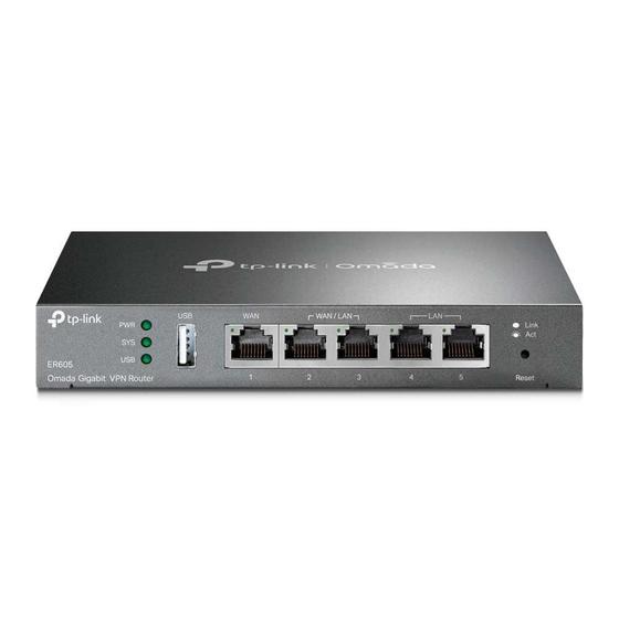 Imagem de Roteador Vpn Multi-wan Er605 Tp-link Gigabit Safestream