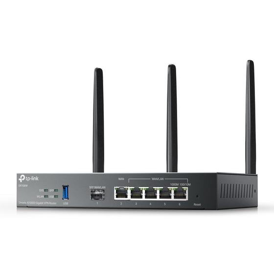 Imagem de Roteador VPN Wi-Fi 6 TP-Link ER706W Omada AX3000 - Sem Fio