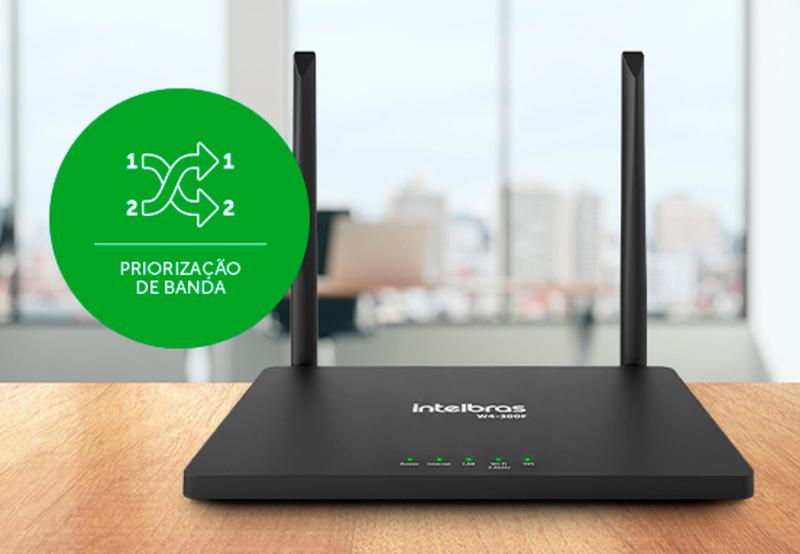Roteador Wi-fi 4 Wi-force W4-300f Intelbras é boa?