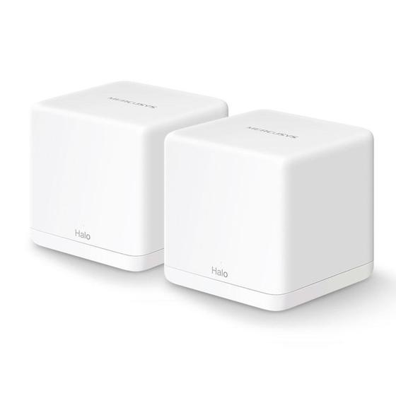 Imagem de Roteador Wi-Fi Mesh Mercusys Halo H30G, Até 1300Mbps, Dual-Band, Branco - Halo H30G 2-pack