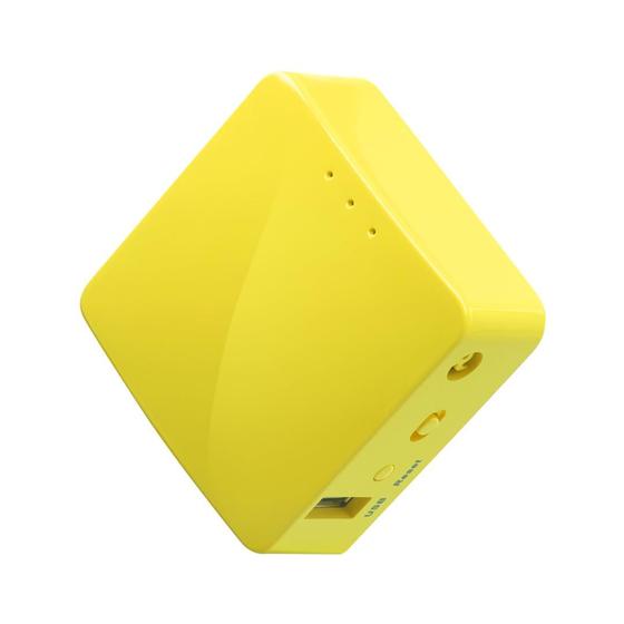 Imagem de Roteador WiFi Portátil GL.iNet GL-MT300N-V2 (Mango) - Mini Travel com 2 Portas Ethernet e USB 2.0