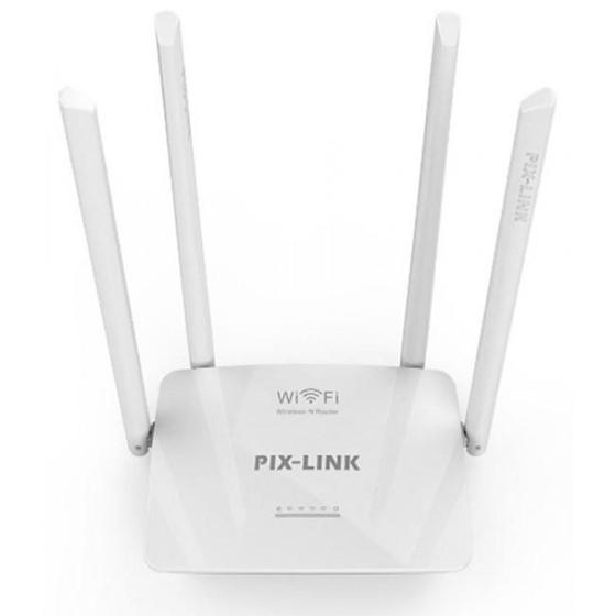 Imagem de Roteador Wireless 300Mbps 4 Antenas Pix-Link Lv-Wr08